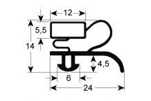 Burlete para frigorífico  angelo-po  an 242mm l 367mm