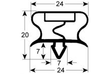 Burlete para frigorífico  bonnet  an 689mm l 1109mm