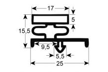 Burlete para frigorífico franke an 410mm l 575mm medida inserción