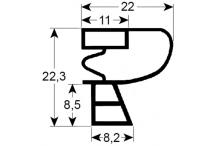Burlete para frigorífico ime turbo an 446mm l  605mm