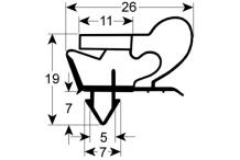 Burlete para frigorífico  izmak an 475mm l 640mm
