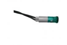 Piloto Verde Ø9mm 230V
