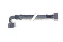 Manguera Flexible Inox 0.5m Acodada 3/8x3/8