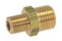 Racor 1/4"x1/8" M-M