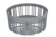 Cesta para vajillas diversas ø ext. 380mm H 170mm soporte ø 320mm