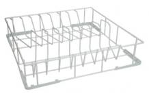cesto para platos L 450mm An 450mm H 95mm platos 14 plato ø 230mm