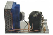 UNIDAD CONDENSADORA AIRE AC6165GK ventiladores 2x200 ø mm - resistencia 700W