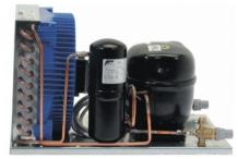 unidad condensadora HMBP tipo refrigerante R404A EMT6152GK 220V 1 50Hz medida