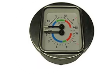 Manometro 2.5/15Kg 1/8x1/8 Ø60mm Portofino Brasilia