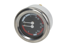 Manometro 0/2.5bar 0/15bar 1/8" Ø63mm M20 La Cimbali