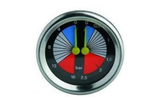 Manometro 3/16KG 1/8x1/8 Ø60mm Vbm