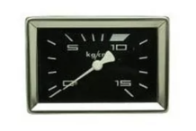 Manometro 15KG 1/4 Ø52mm Marco 56x82 Gaggia