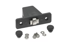 Cierre Puerta 68x22x38mm M6 Pvc Negro Sammic