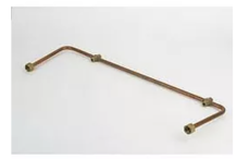 Tubo Cobre Colector Vapor 2 Grupos Seletron La Spaziale