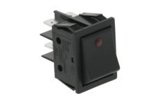 Interruptor C/LED Rojo 16A 250V 30x22mm Cunill