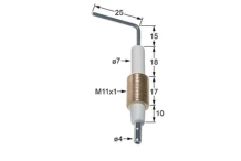 Bujia Encendido Redonda Ø7x44mm Cb