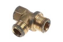 Racor 1/2" M X 1/2" M X 1/4" H Expobar