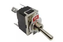 Interruptor Palanca Bipolar 10A 250V Ø12mm Ortega