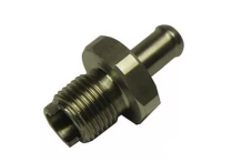 Racor Presión Corto 3/8" L=42mm Ø10mm Linea Blanca