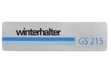 Placa Logo Winterhalter GS215 127x35x0.18mm Winterhalter