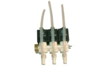 Electrovalvula 3 Modulos 24V Dc Derecha 1/4" Varios