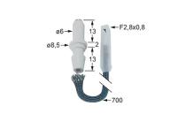 Bujia Encendido Piezoeléctrica L=29mm BERTOS