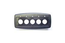 Embellecedor Botonera 5 Botones Negra CREM-EXPOBAR