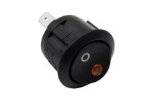 Interruptor Ámbar Ø20mm 230V Molino Innova