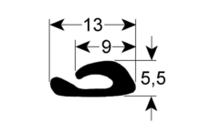 Burlete Puerta Horno BERTO'S L=655mm Lateral Bertos