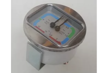 Manometro Doble Escala Ø60 0-2.5/0-16bar 1/8" Gaggia