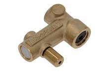 BY-PASS Bomba Vibratoria M12x1 Ø1/8" Latón FLUID-O-TECH