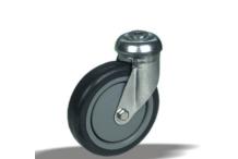 Rueda Giratorio Pasador Ø125x32mm Sin Freno