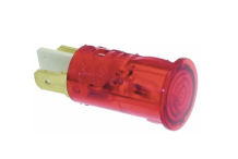 Piloto Rojo Ø13mm 24V Faston 2.4mm Bravilor Bonamat