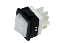 Pulsador Cristal 25x25mm 230V 11f/fd/r/rd Elettrobar