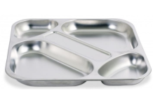 Bandeja Autoservicio 340x340x30.5mm Inox Varios