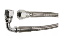 Manguera FLEX.FRIO 1/4" Codo 90° 750mm