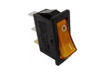 Interruptor Ámbar 30x11mm 230V Unipolar