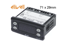 Termómetro Digital EM600 NTC/PTC 71x29mm 230V Eliwell