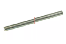 Esparrago M6x185mm COLOMBIA-BRASIL Cunill