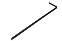 Llave Allen Con Bola Acodada 2mm