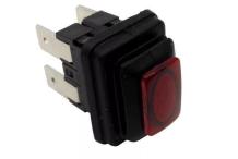 Interruptor Rojo 230V 13x20mm Alarma Scotsman