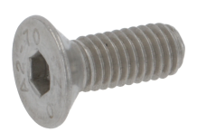 Tornillo de cabeza avellanada DIN 963/ISO 2009 rosca M6 L 20 mm acero inoxidable soporte ranuramm Fagor