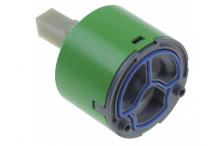 Cartucho cerámica D1 ø 47mm D2 ø 25,8mm H1 34mm H2 42mm H3 66mm con 2 pernos de retención