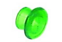 Casquillo para lámpara de señalización verde