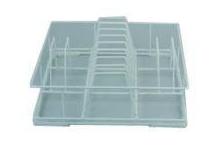 Cesto platos 370x370x120mm dhir alambre