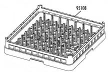 Cesto platos 500x500 modelo cp-64b v-50/v-70