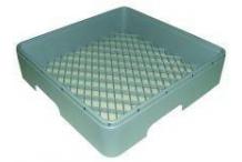 Cesto vasos 450x450x106mm cerrada plasti