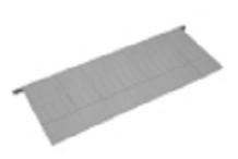 Conjunto cortina fabricador hielo