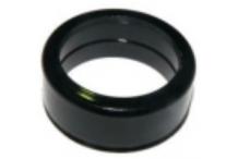 Embellecedor mango negro portafiltro mairali
