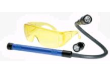 Flexible bright torch lampara buscafugas de 5 led u/v